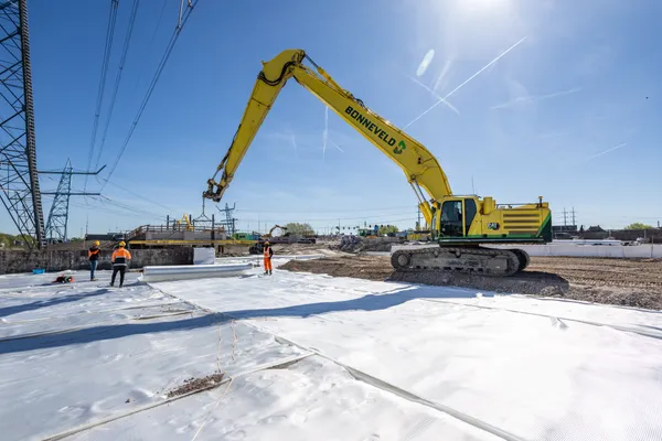 Slim funderen met paalmatrasconstructie op de N211 Wippolderlaan