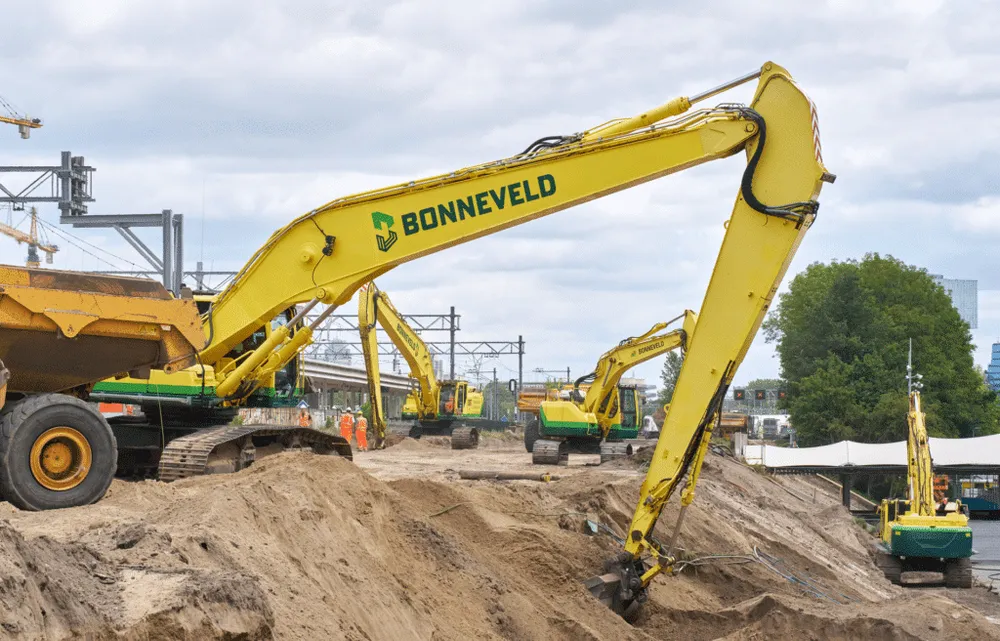 Specialist in bouwkuipen en gewapende grond verstevigt fundament